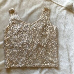 Vintage Sequin Top